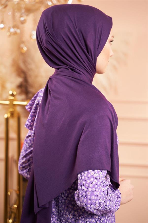 Combed Shawl Purple