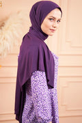 Combed Shawl Purple
