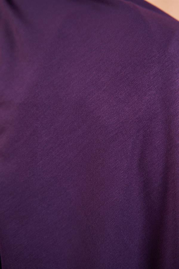 Combed Shawl Purple