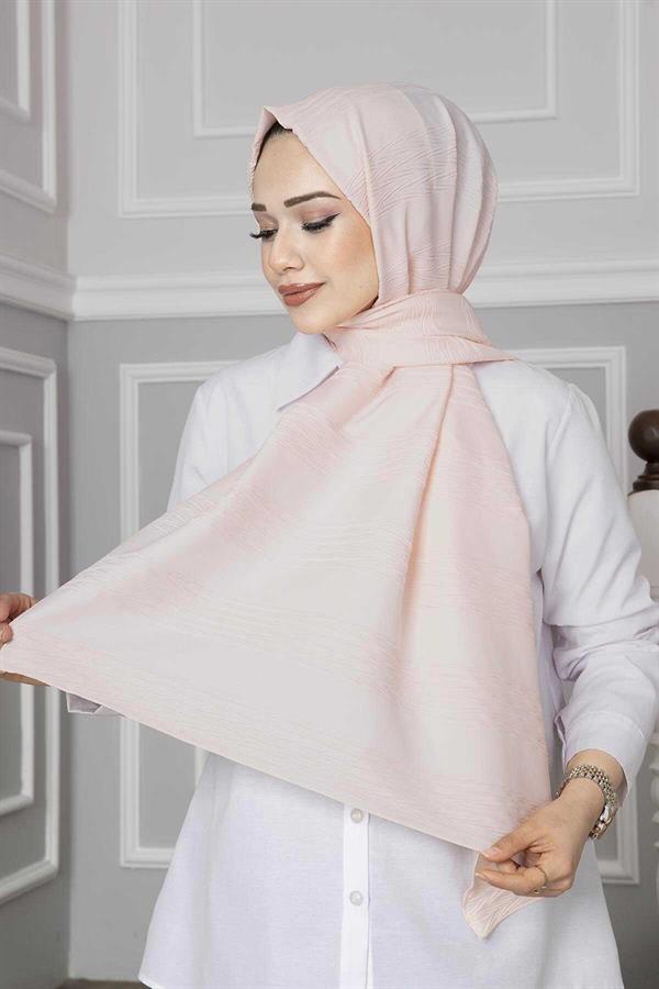 Pleated Shawl Dusty Pink