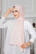 Pleated Shawl Dusty Pink