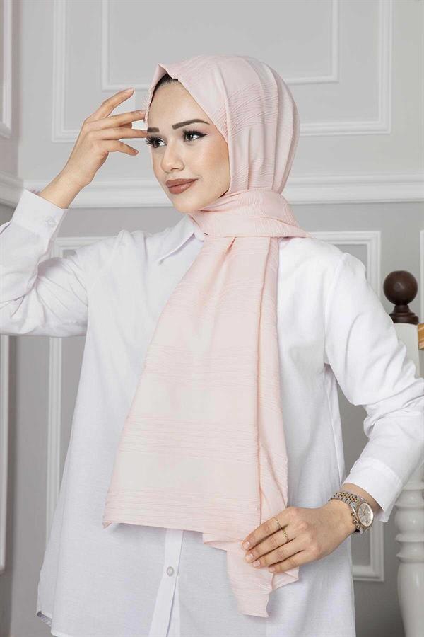 Pleated Shawl Dusty Pink