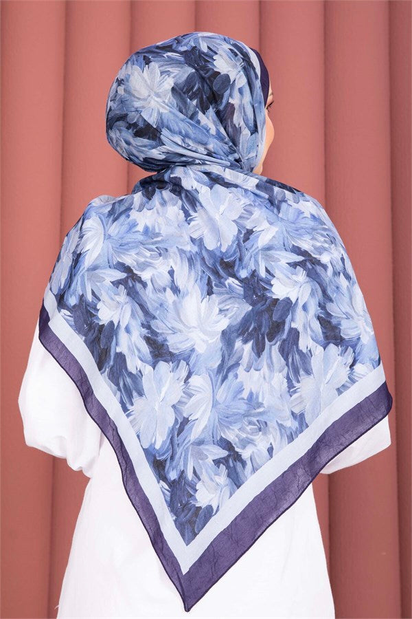 Premium Floral Patterned Shawl Series (Saksı)
