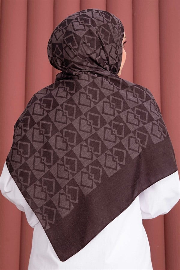 Premium Pattern Jacquard Shawl Series, Plum