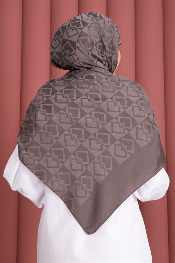 Premium Pattern Jacquard Shawl Series Mink