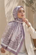 Polka Dot Scarf Series Dark Powder