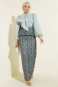 Sequined Skirt Evening Dress 2 Piece Set in Mint