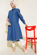 Tassel Denim Tunic Denim