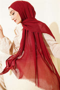 Rami Tencel Shawl Burgundy