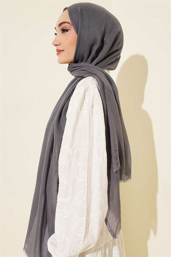 Rami Tencel Shawl Smoked