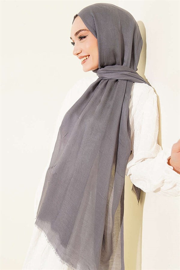 Rami Tencel Shawl Smoked