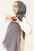 Rami Tencel Shawl Smoked