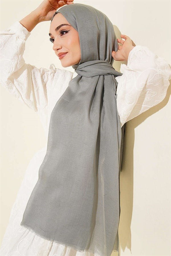 Rami Tencel Scarf Grey