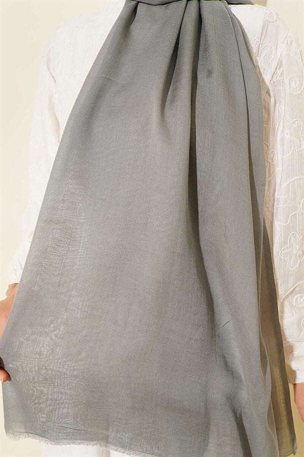 Rami Tencel Scarf Grey