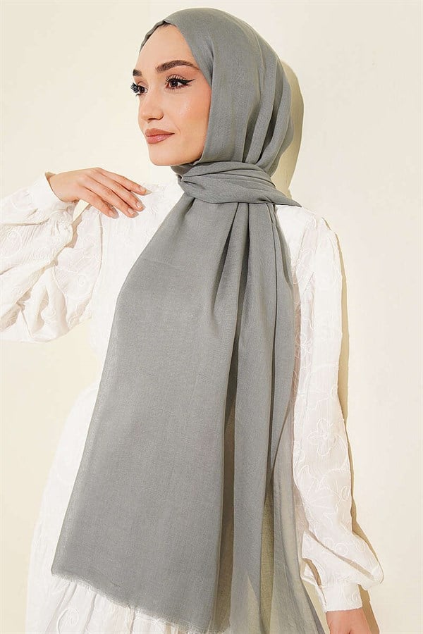 Rami Tencel Scarf Grey
