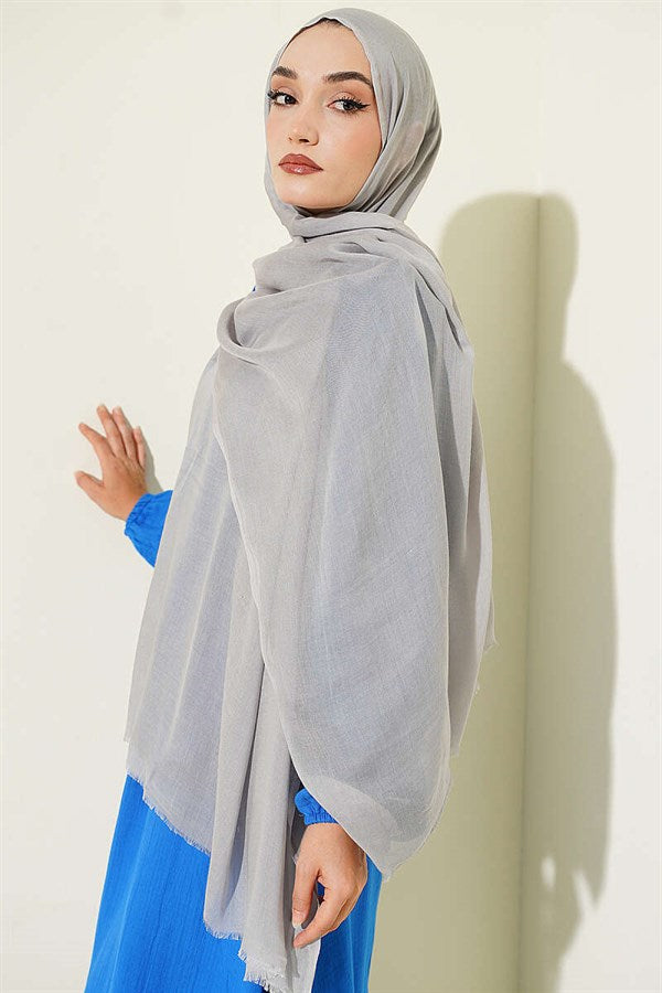 Rami Tencel Shawl Silver
