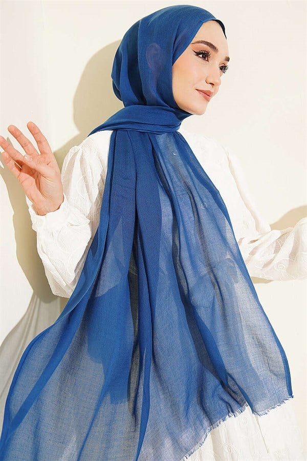 Rami Tencel Shawl Indigo
