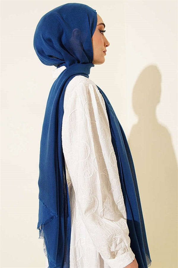 Rami Tencel Shawl Indigo