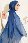 Rami Tencel Shawl Indigo