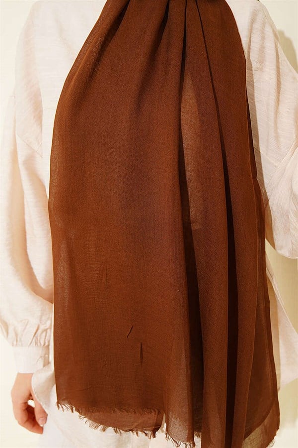 Rami Tencel Shawl Coffee