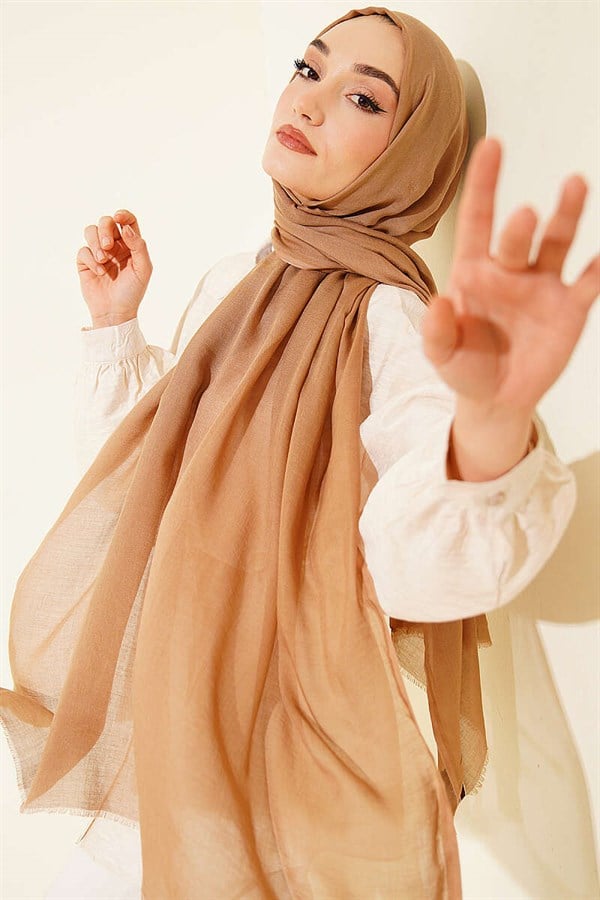Rami Tencel Shawl Latte