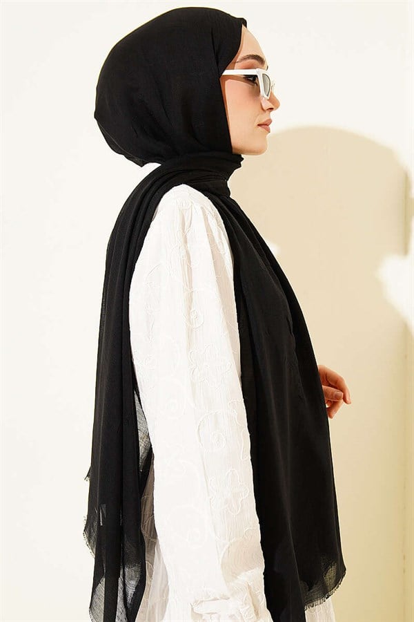Rami Tencel Scarf Black