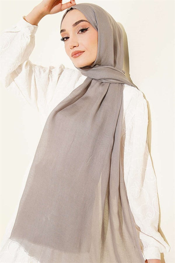 Rami Tencel Shawl Stone Grey