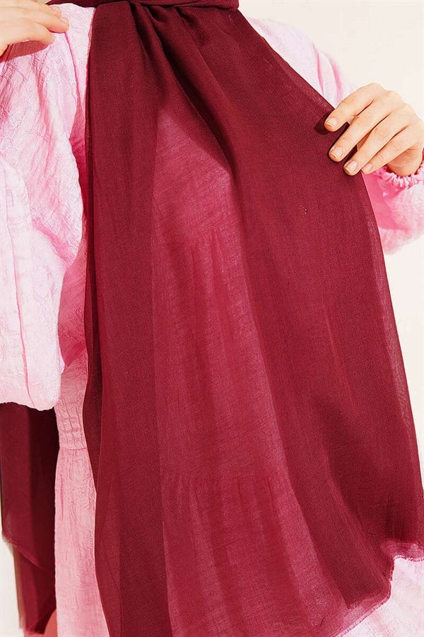 Rami Tencel Shawl Cherry