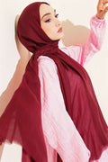 Rami Tencel Shawl Cherry