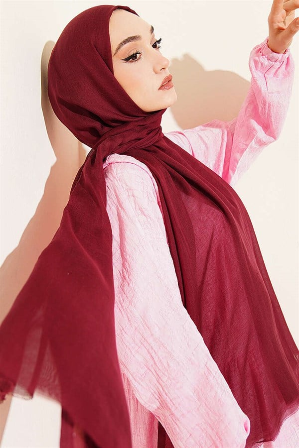 Rami Tencel Shawl Cherry
