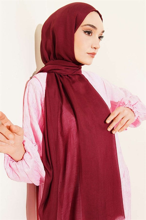 Rami Tencel Shawl Cherry