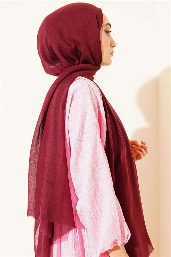 Rami Tencel Shawl Cherry