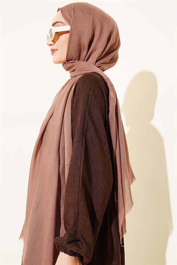 Rami Tencel Shawl Mink