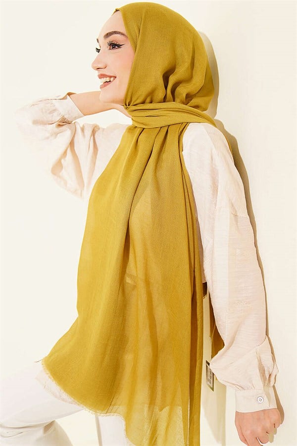 Rami Tencel Shawl, Olive Green