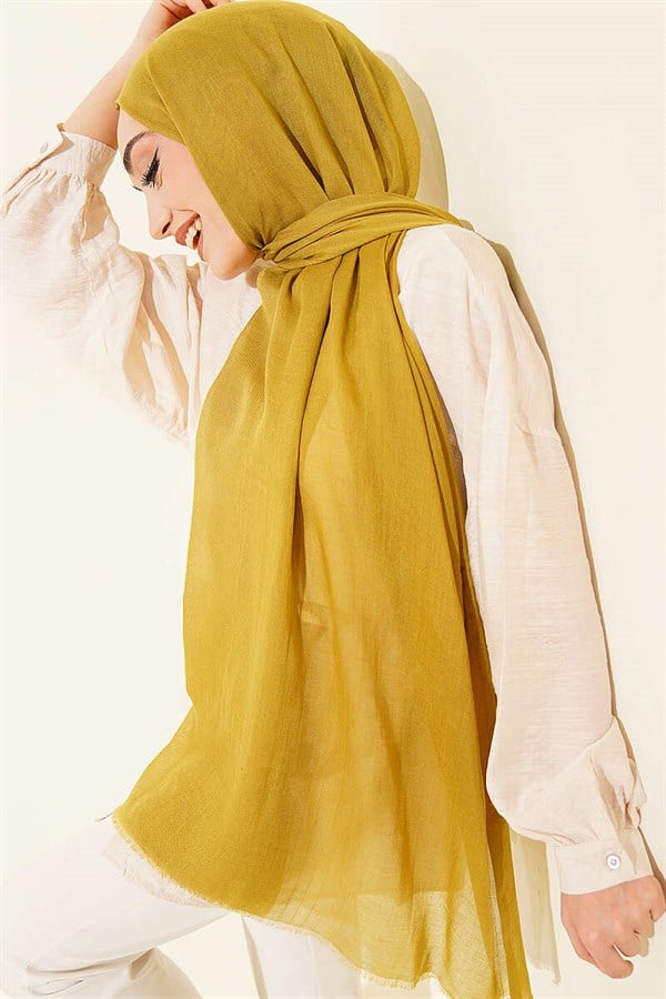 Rami Tencel Shawl, Olive Green