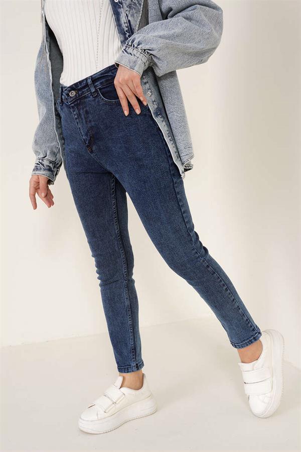 Regular Fit Lycra Trousers Snow Dark