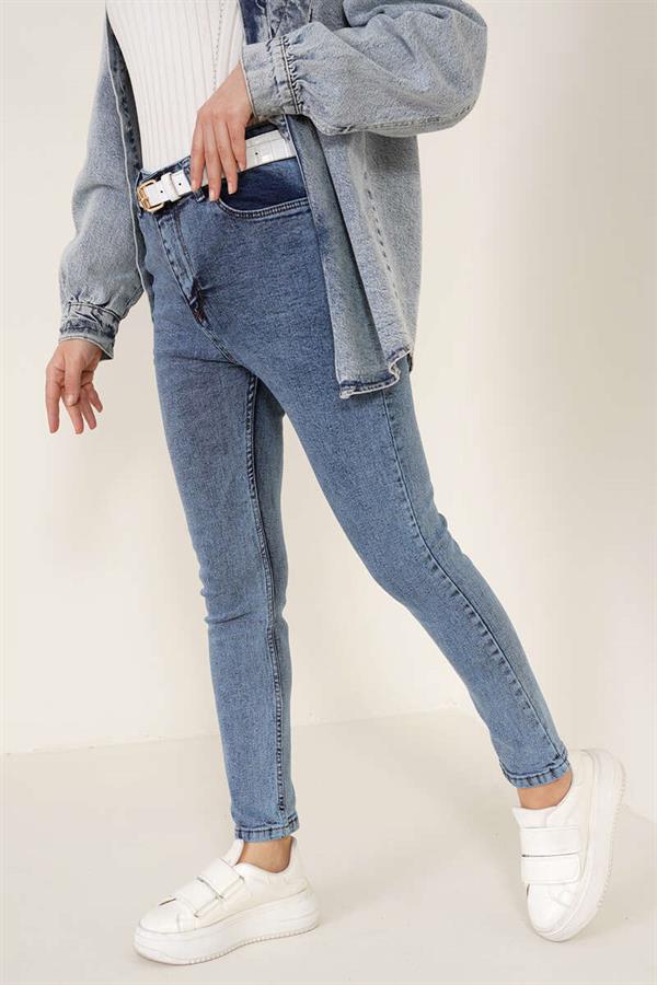 Regular Fit Lycra Trousers Snow Medium
