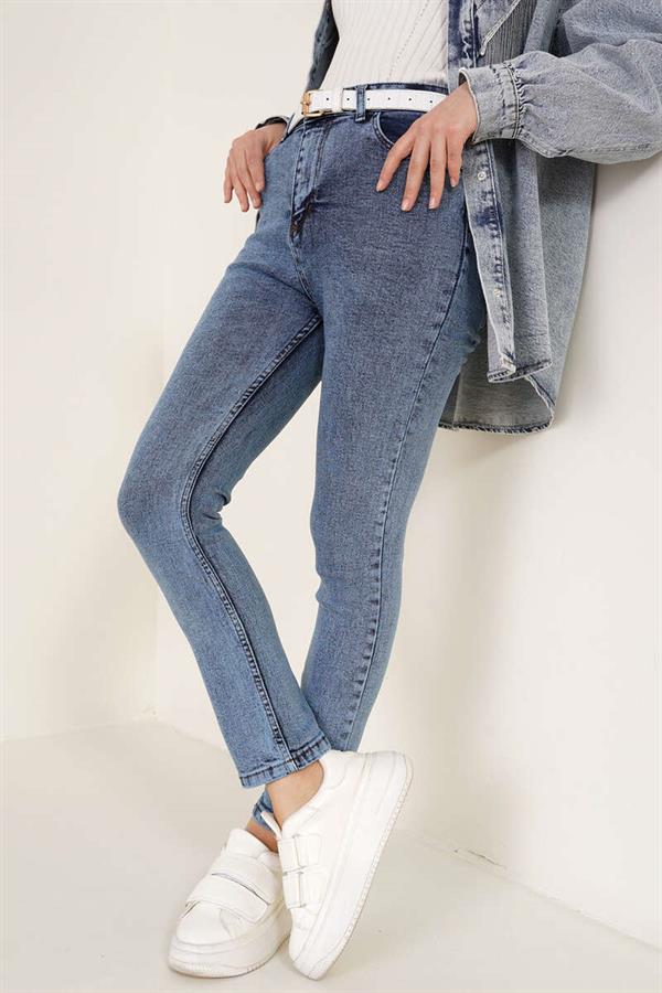 Regular Fit Lycra Trousers Snow Medium