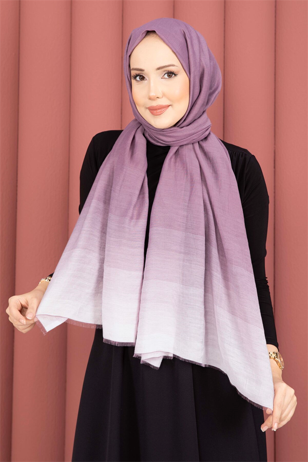 Modern Gradient Shawl Series Lilac