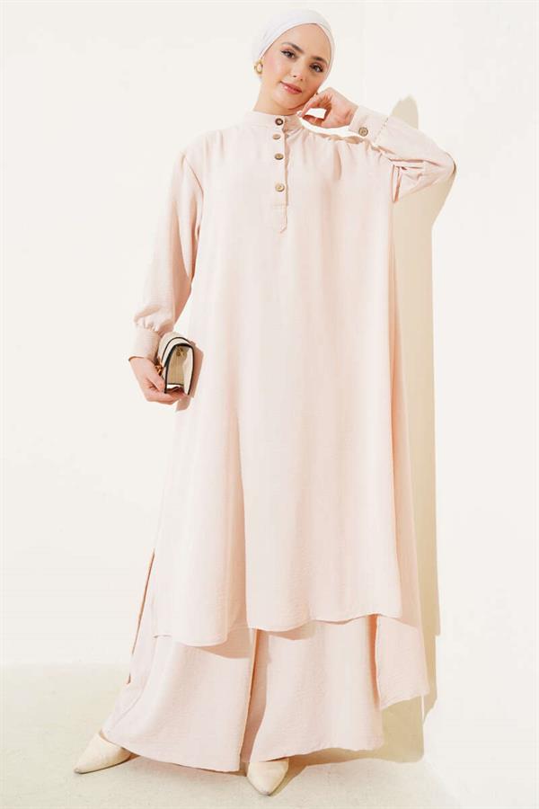 Casual 2 Piece Set Beige
