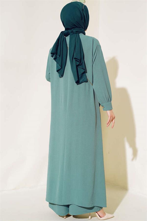 Casual 2 Piece Set, Green