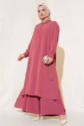 Casual 2 Piece Set Dusty Rose
