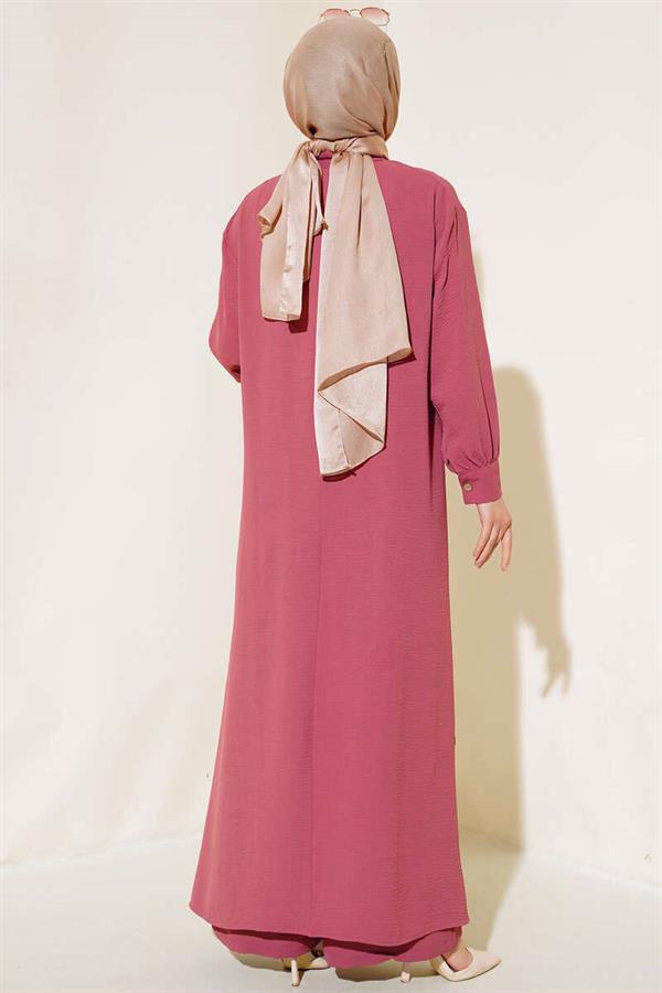 Casual 2 Piece Set Dusty Rose