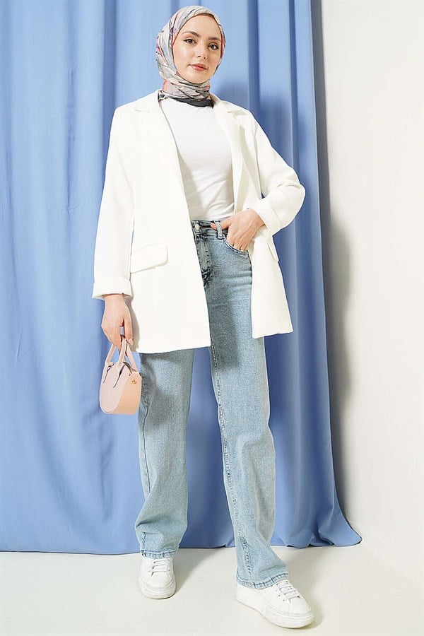 Loose-fitting Lycra Jeans, Medium Size
