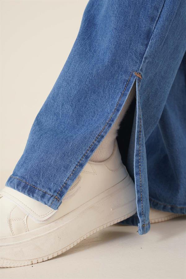  Casual Slit Mid Jeans