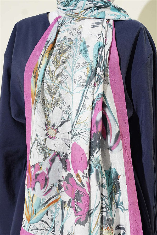 Bamboo Kash Shawl with Ivy Pattern, Galibarda