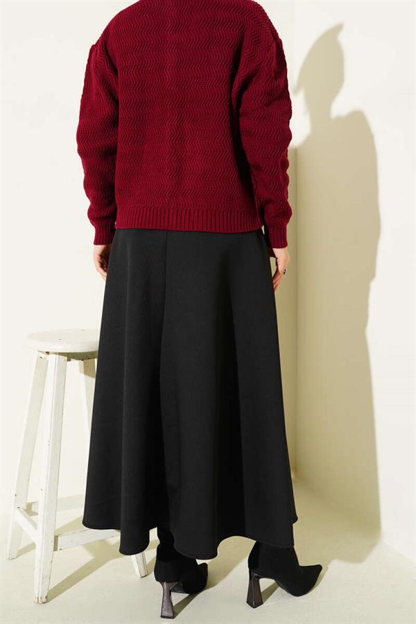 Scuba Mevlana Skirt Black