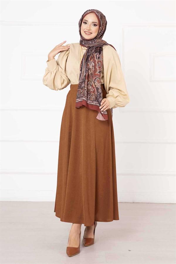 Scuba Mevlana Hijab Skirt Tile
