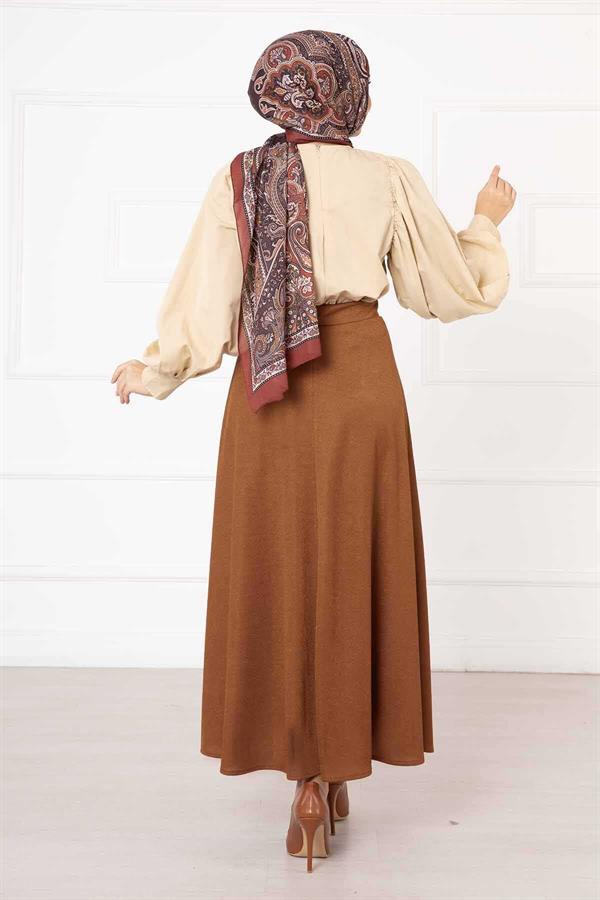 Scuba Mevlana Hijab Skirt Tile