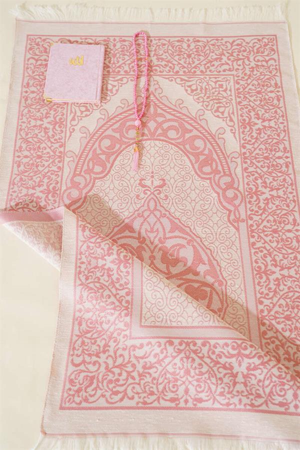 Pink Prayer Mat Set